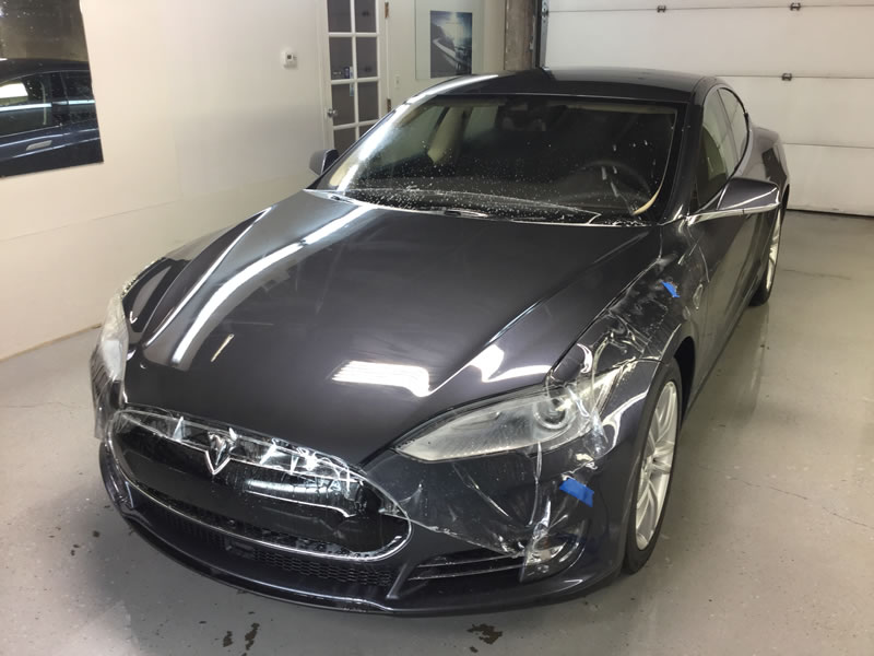 Tesla Full Wrap and Opticoat