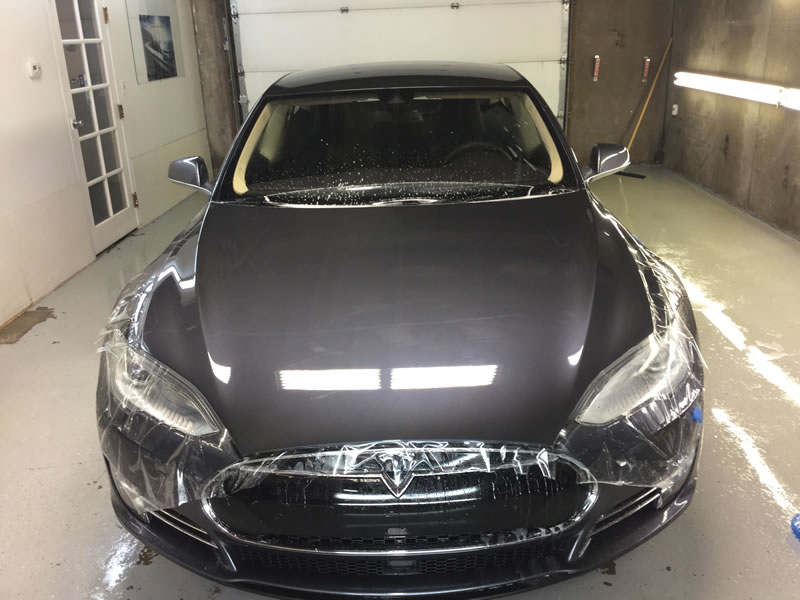 Tesla Full Wrap and Opticoat