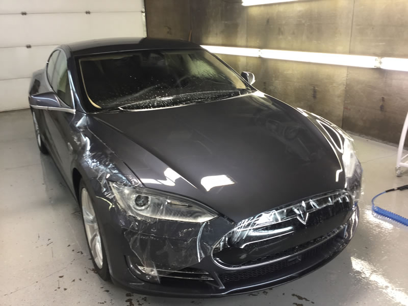 Tesla Full Wrap and Opticoat