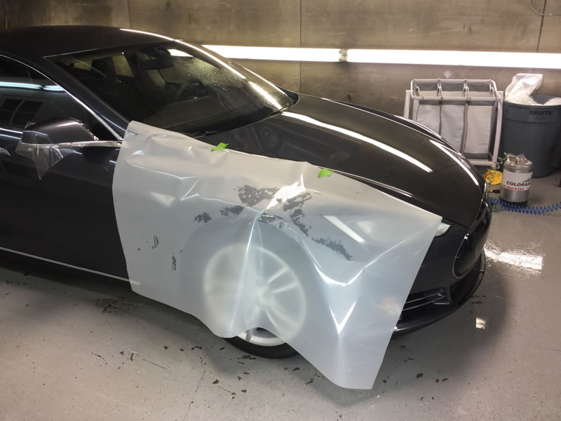 Tesla Full Wrap and Opticoat