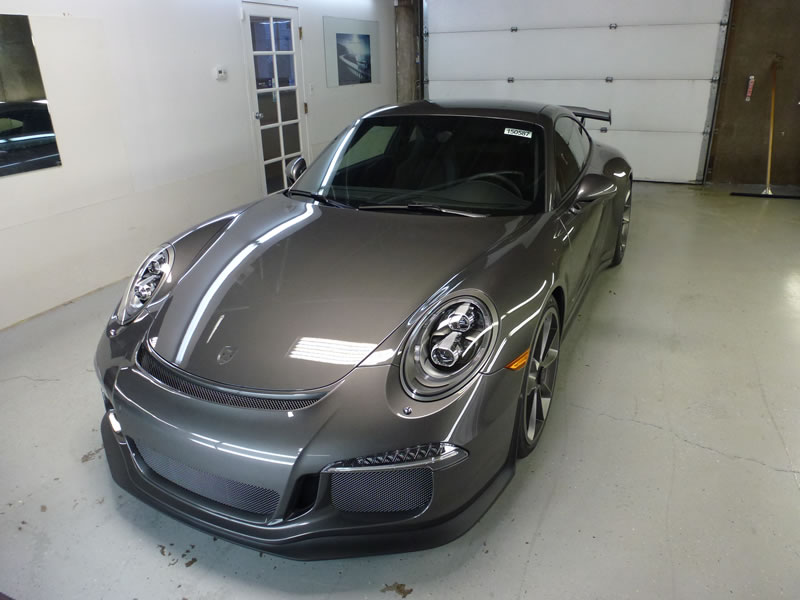 911 GT3 full wrap grey