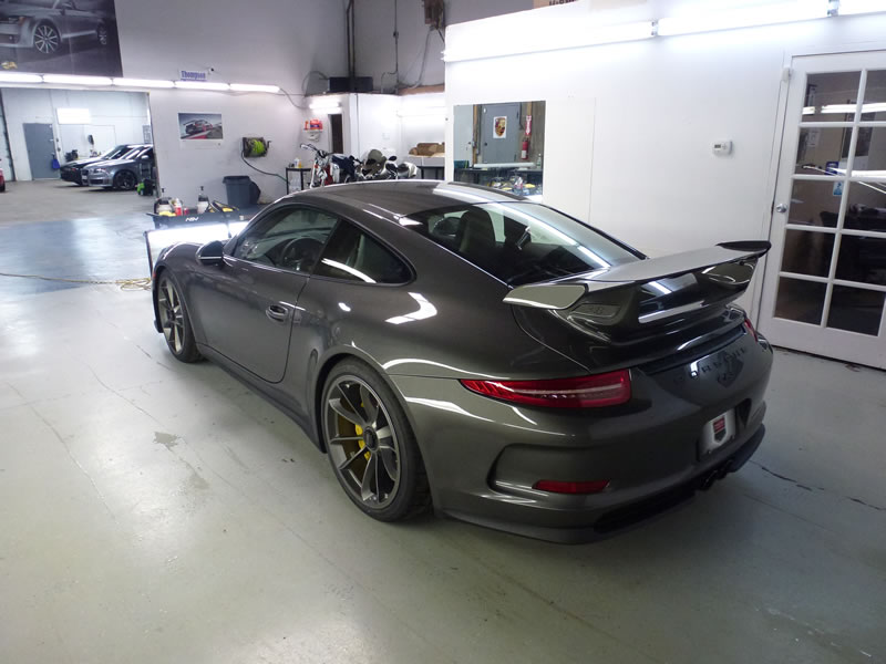 911 GT3 full wrap grey