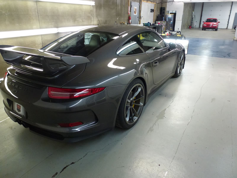 911 GT3 full wrap grey