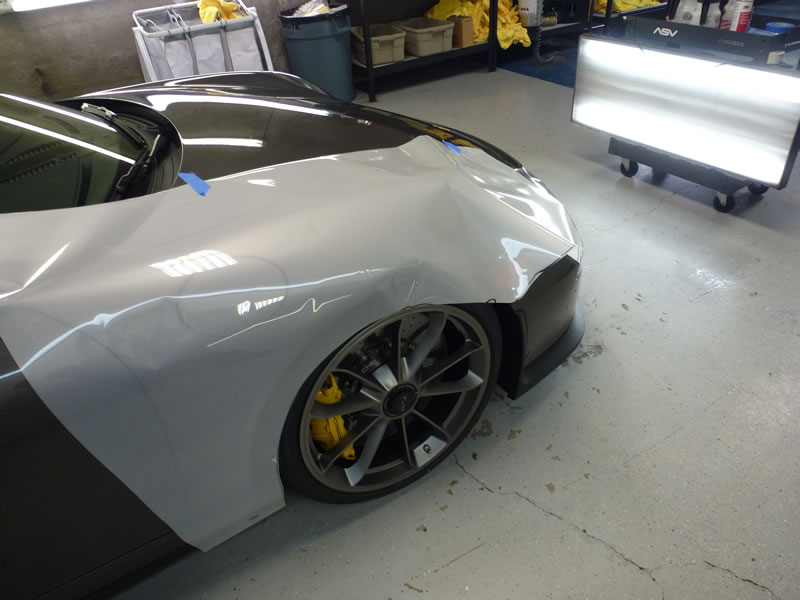 911 GT3 full wrap grey