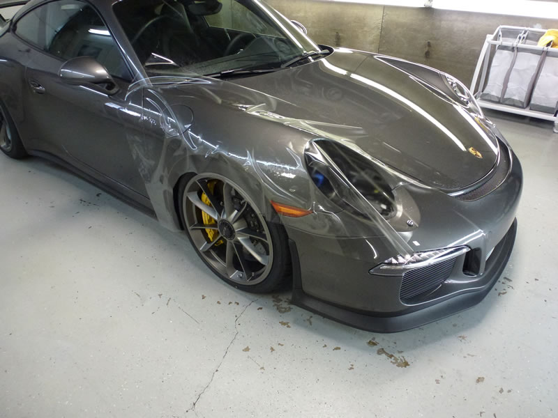 911 GT3 full wrap grey