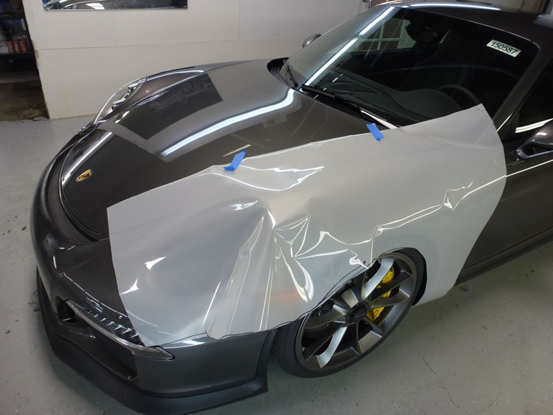 911 GT3 full wrap grey