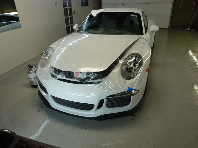 911 GT3 full wrap white