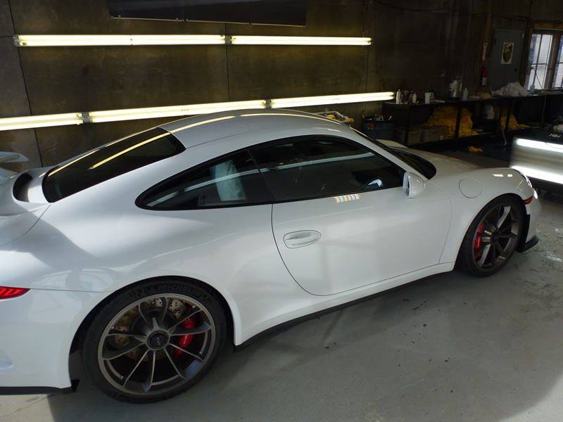 911 GT3 full wrap white