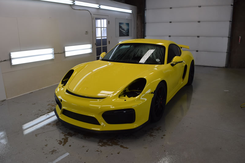 Porsche Cayman GT4 full wrap pkg