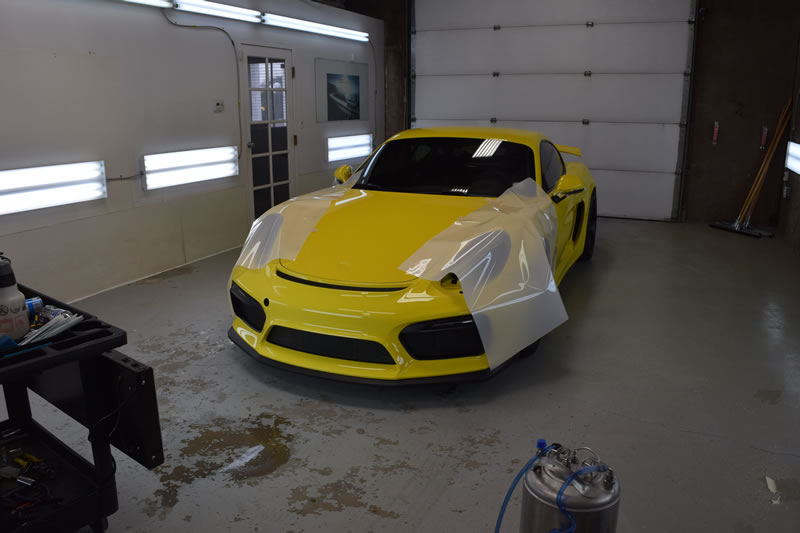 Porsche Cayman GT4 full wrap pkg