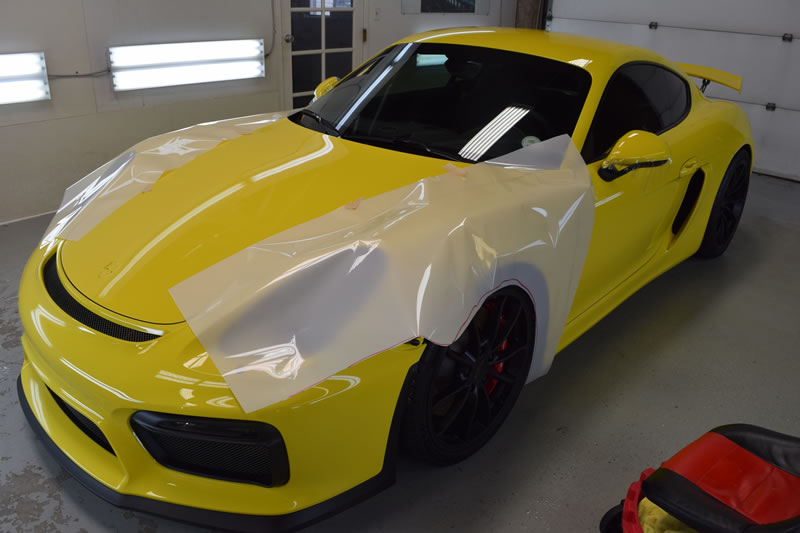 Porsche Cayman GT4 full wrap pkg