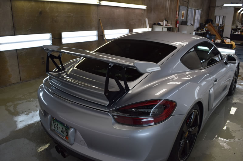 Porsche Cayman GTS full wrap pkg