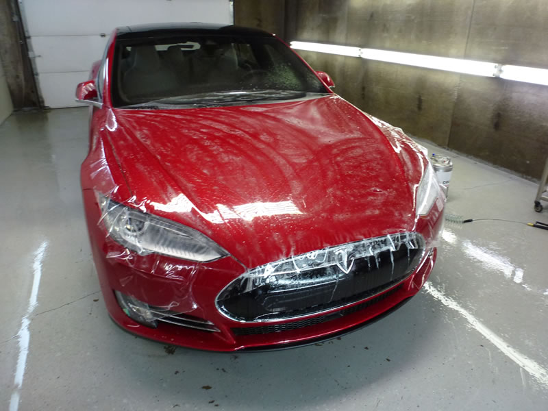 2015 tesla model s full wrap pkg