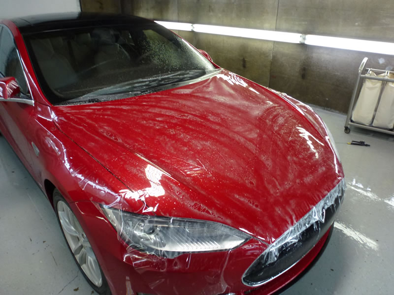 2015 tesla model s full wrap pkg