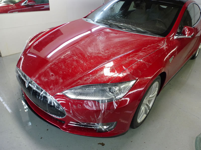 2015 tesla model s full wrap pkg