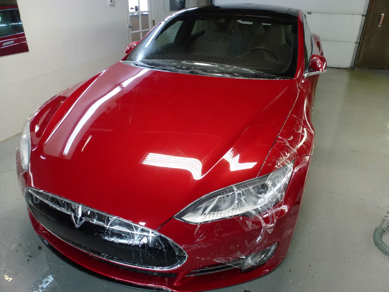 2015 tesla model s full wrap pkg