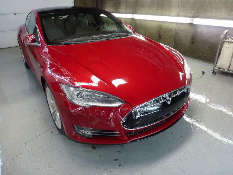 2015 tesla model s full wrap pkg