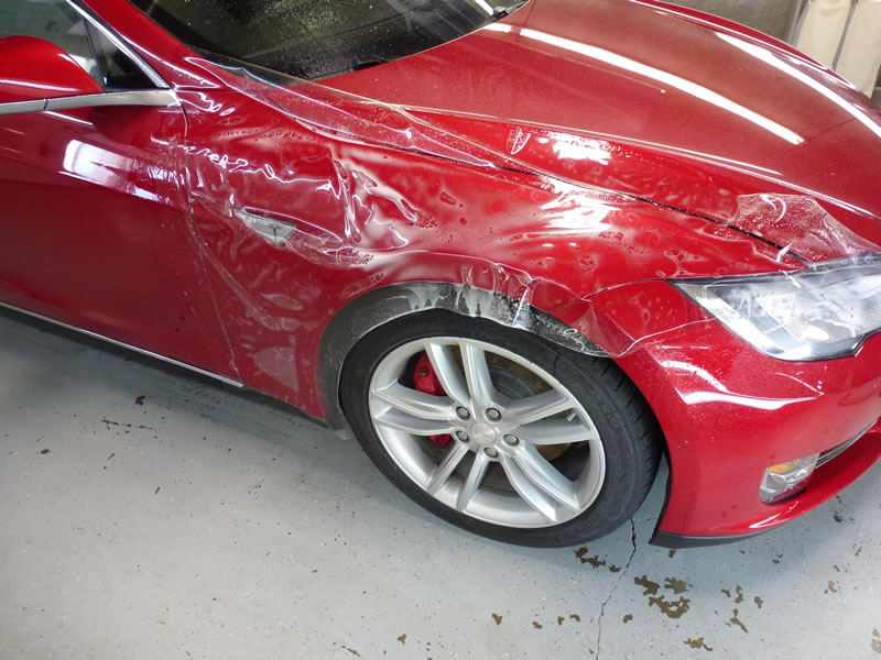 2015 tesla model s full wrap pkg