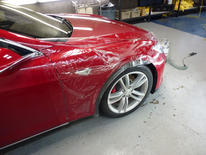 2015 tesla model s full wrap pkg