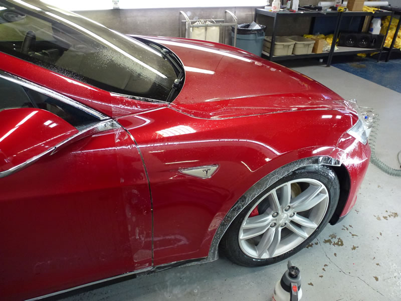 2015 tesla model s full wrap pkg