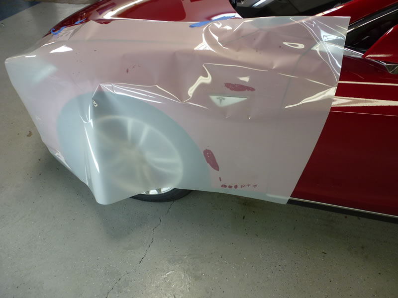 2015 tesla model s full wrap pkg