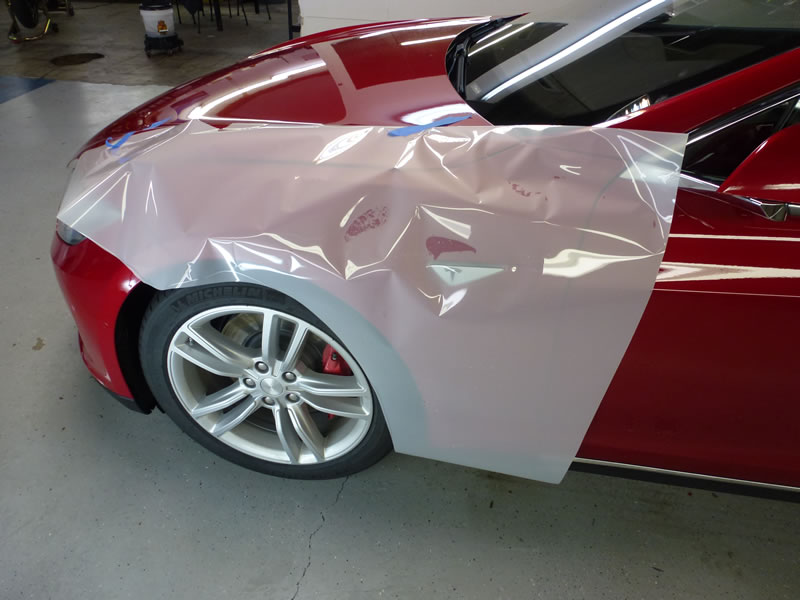 2015 tesla model s full wrap pkg