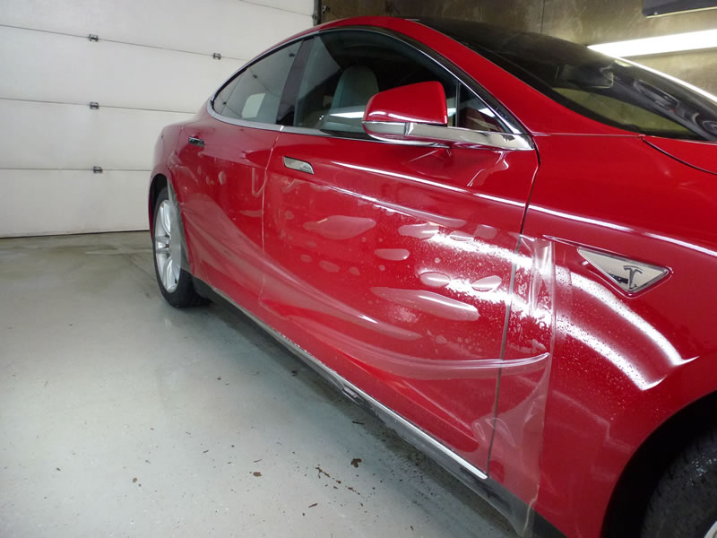 2015 tesla model s full wrap pkg