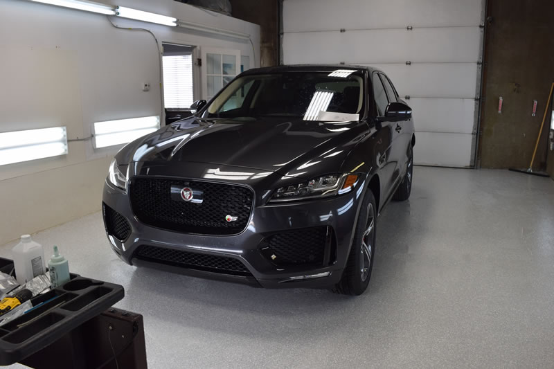 Jaguar F Pace Dark Grey