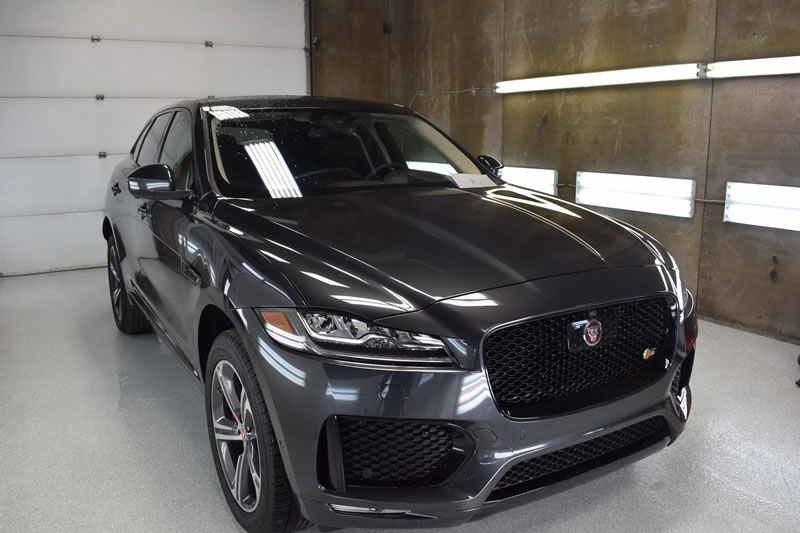 Jaguar F Pace Dark Grey