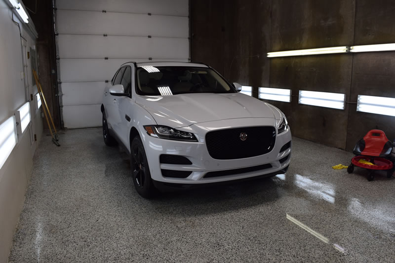 Jaguar F Pace White