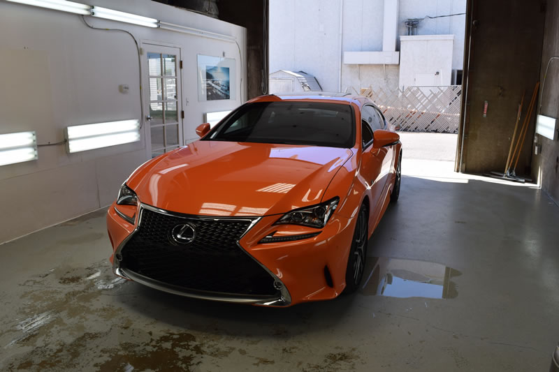 Lexus RC350 Orange