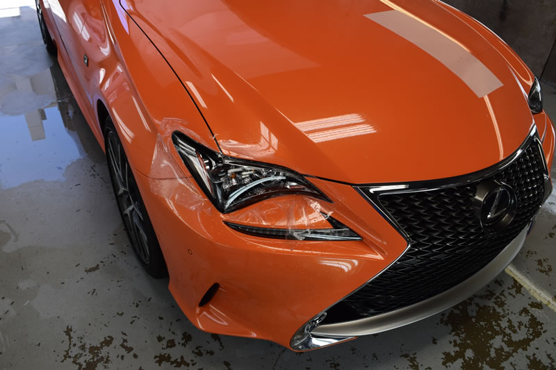 Lexus RC350 Orange