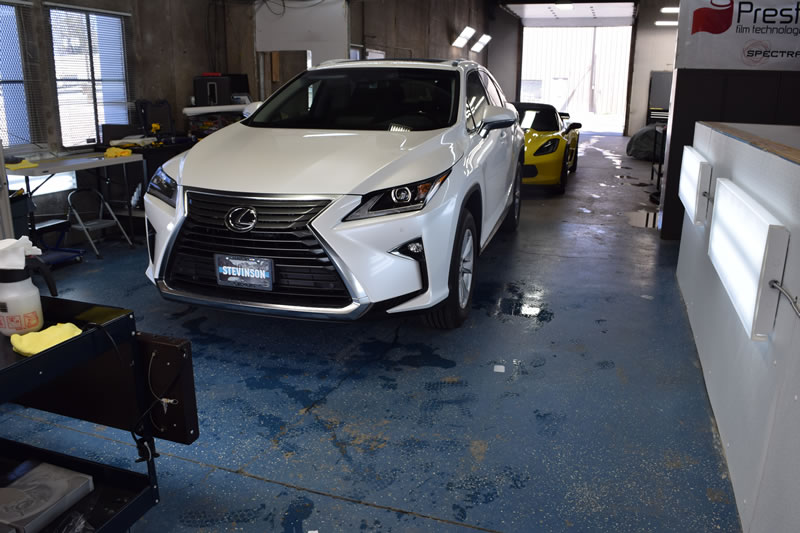 Lexus White RC350