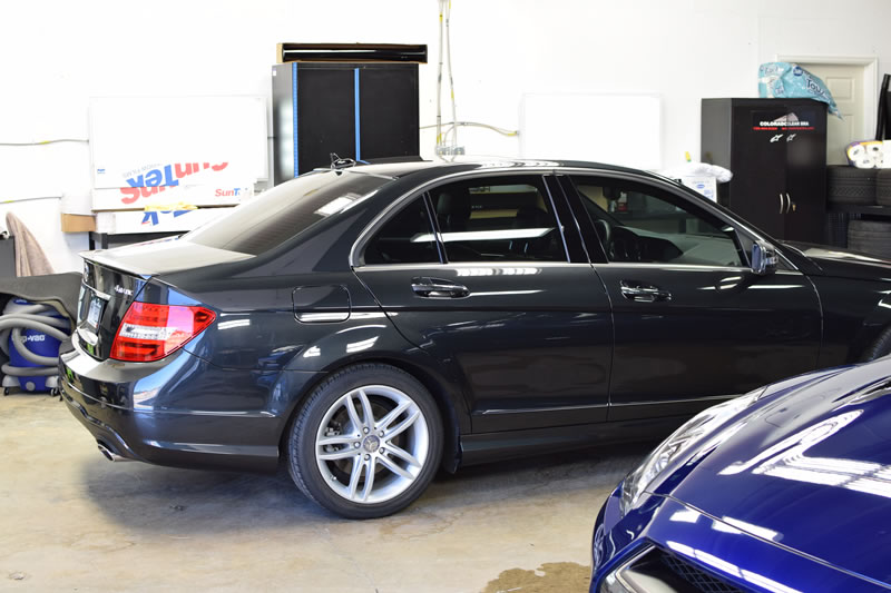 Mercedes C300 Opti-Coat Pro Plus and tint