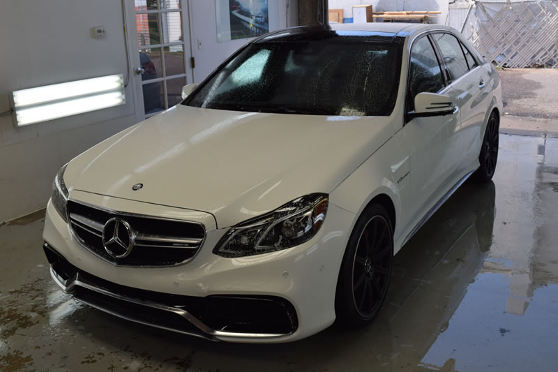 Mercedes E63 AMG 18 plat and bumper