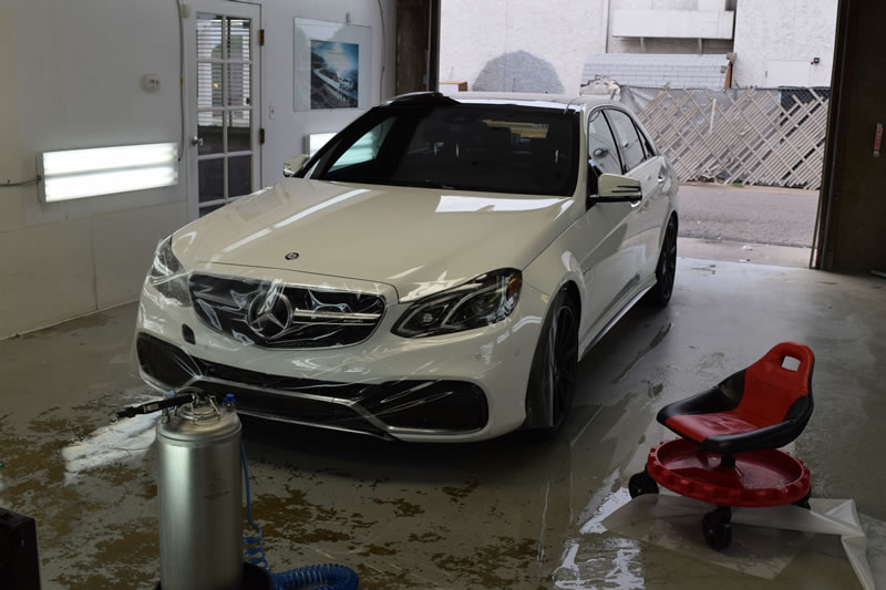 Mercedes E63 AMG 18 plat and bumper