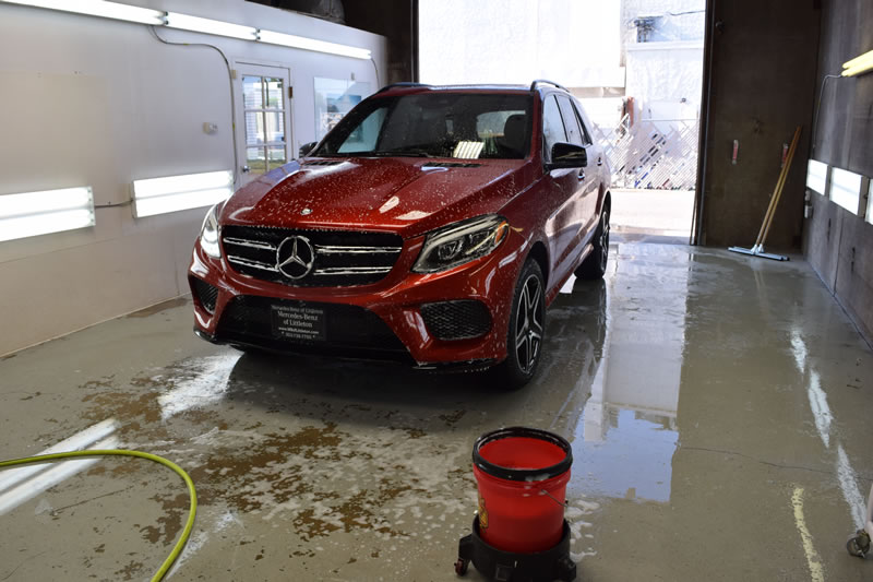 Mercedes GLE350 Red