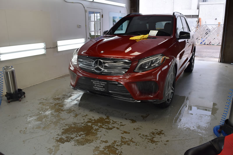 Mercedes GLE350 Red