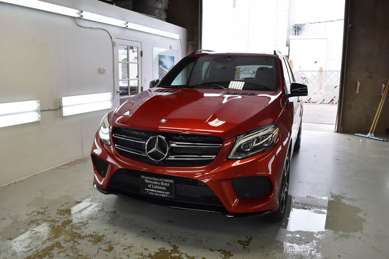 Mercedes GLE350 Red