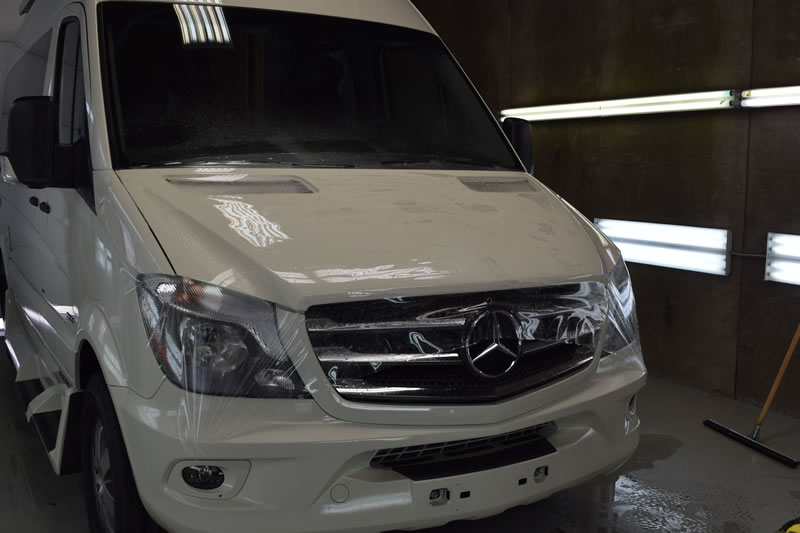 Mercedes Sprinter Van White