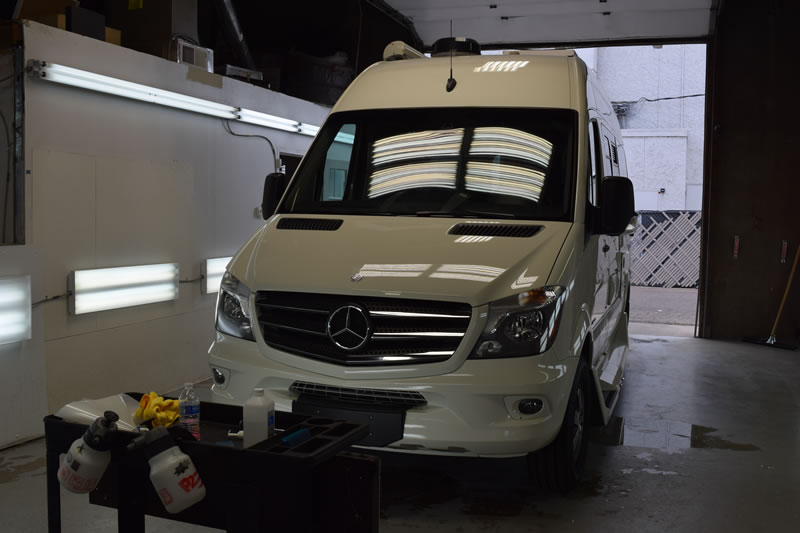 Mercedes Sprinter Van White