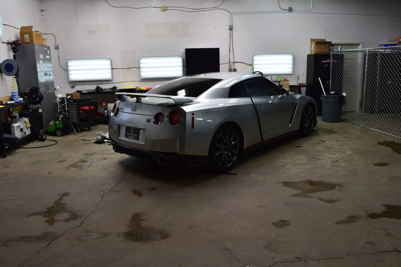 Nissan GTR 18 Plat and Bumper