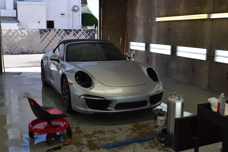 Porsche 911 C4 24 plat and bumper