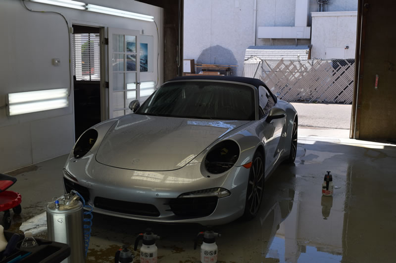 Porsche 911 C4 24 plat and bumper