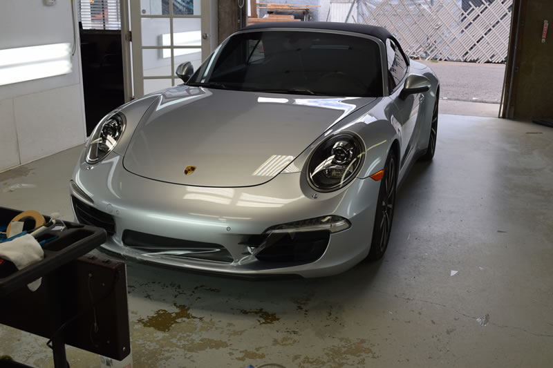 Porsche 911 C4 24 plat and bumper