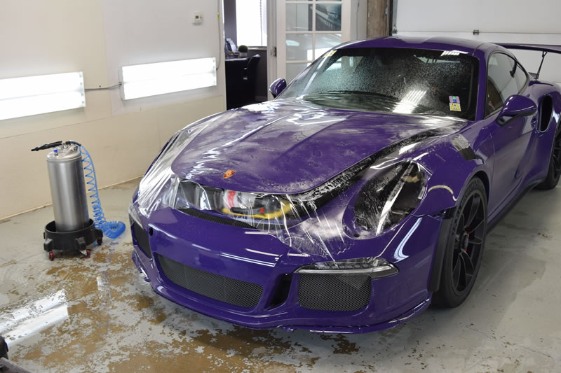 Porsche 911 GT3 RS Purple