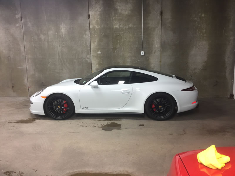 Porsche 911 GTS 24" Platinum and Bumper