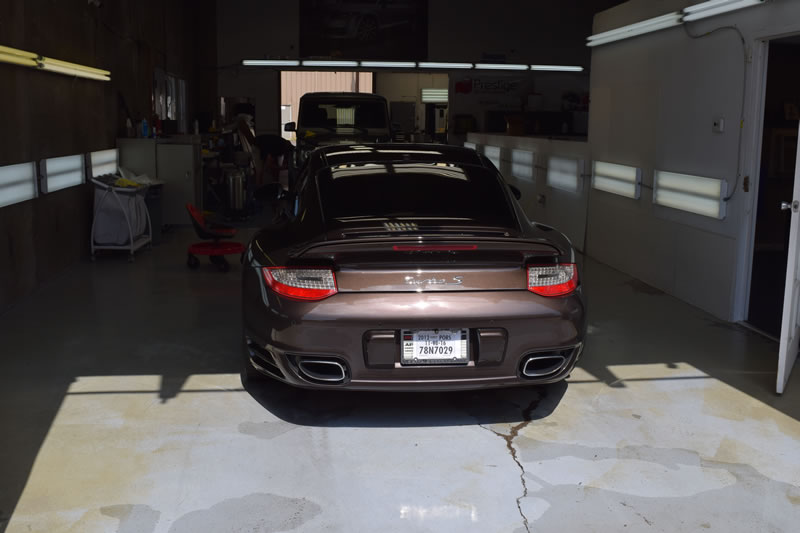 Porsche 911 Turbo Brown