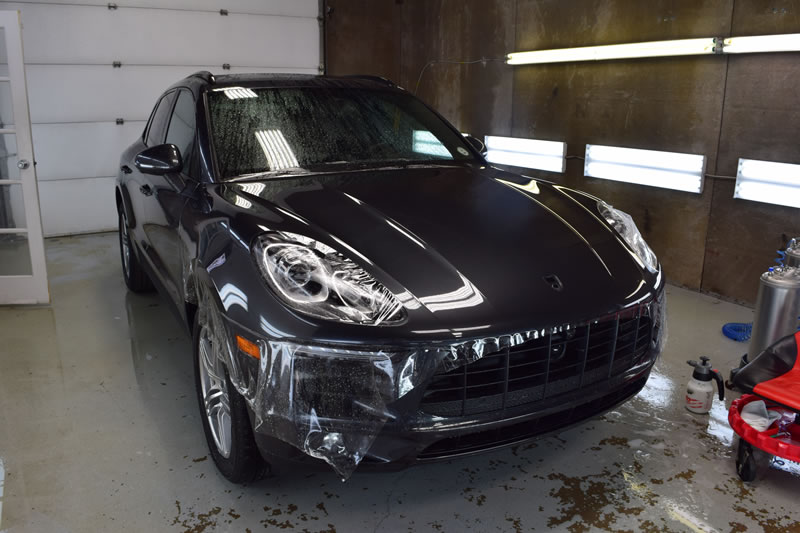 Porsche Cayenne Dark Grey