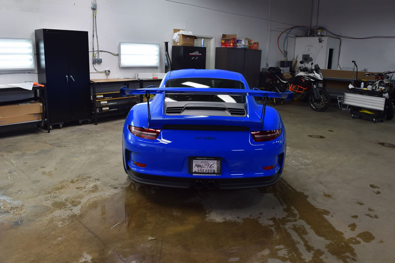 VooDoo Blue Porsche